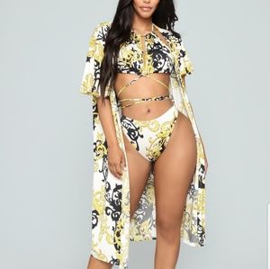 3 piece swim suit